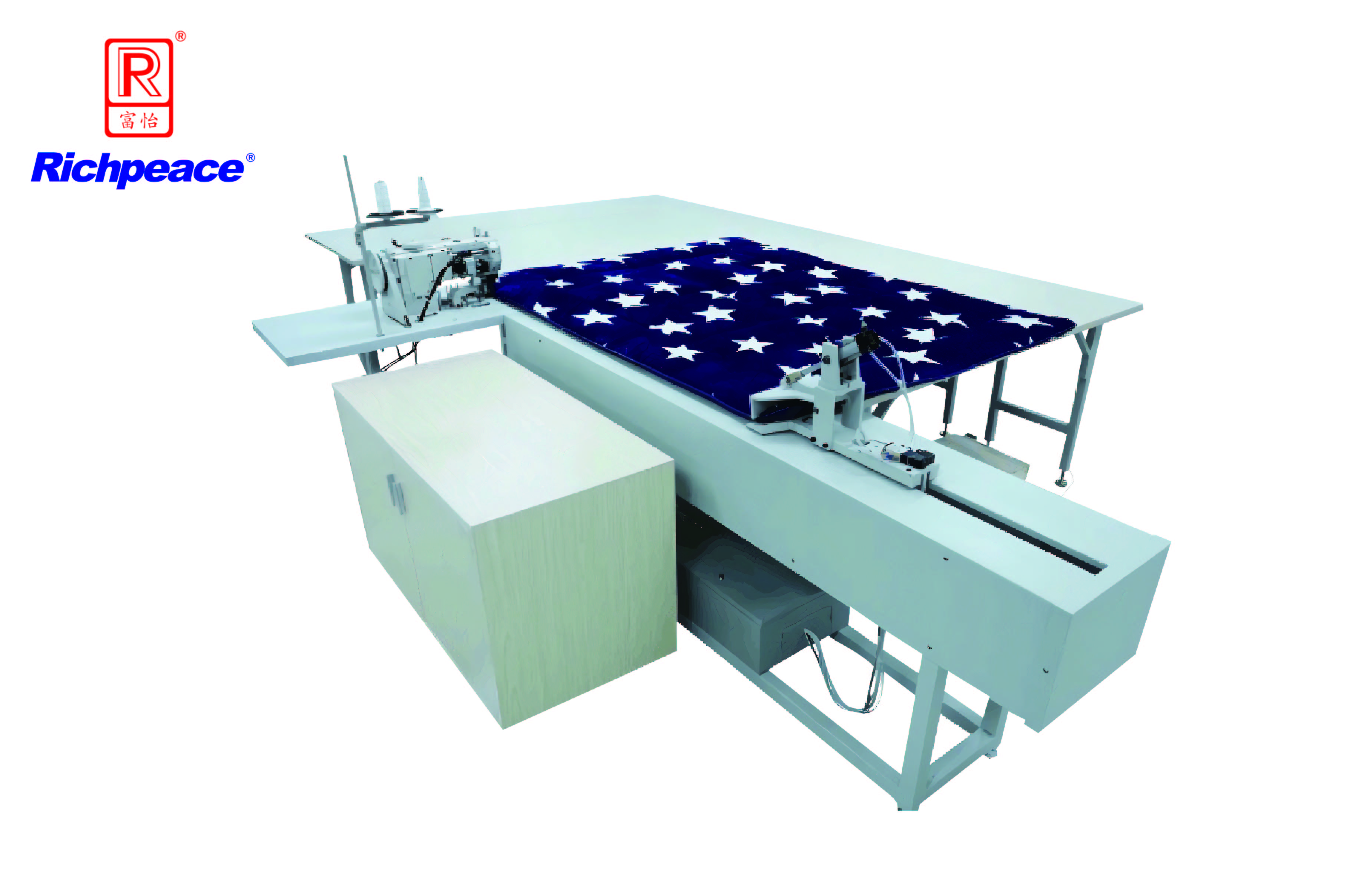 九游体育床垫包边牵引缝制工作站