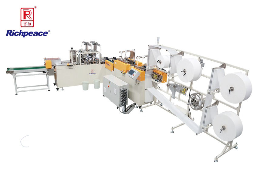 九游体育全自动柳叶口罩生产线