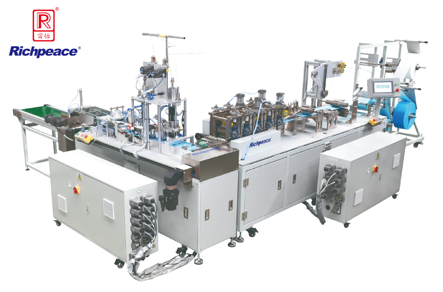 九游体育平面口罩一拖一全自动生产线