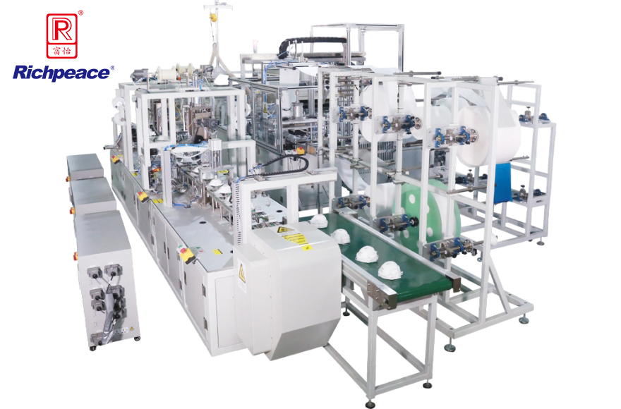 九游体育全自动罩杯口罩（双罩杯）生产线