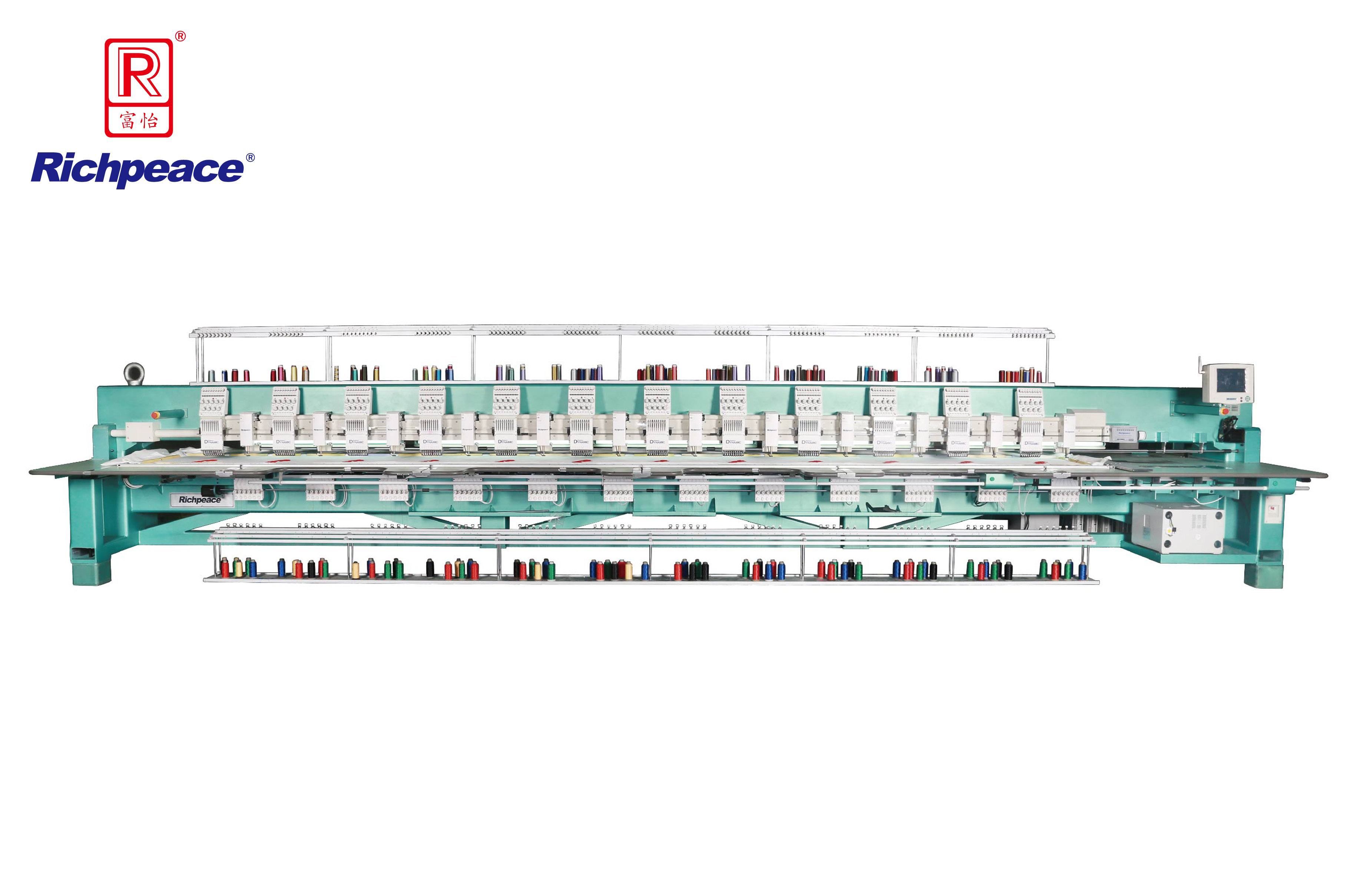 九游体育电脑混合毛巾绣花机