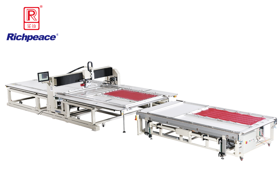 九游体育全自动360°大面积皮革缝纫机