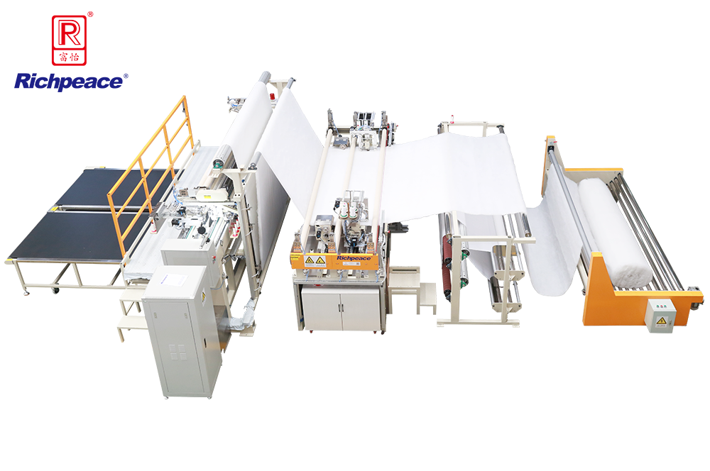 九游体育电脑全自动锁四边机(兼具翻套被工艺)