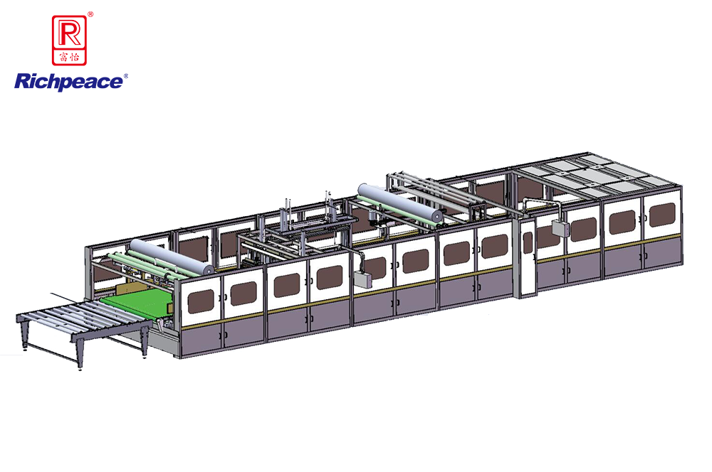 九游体育全自动床垫包装线