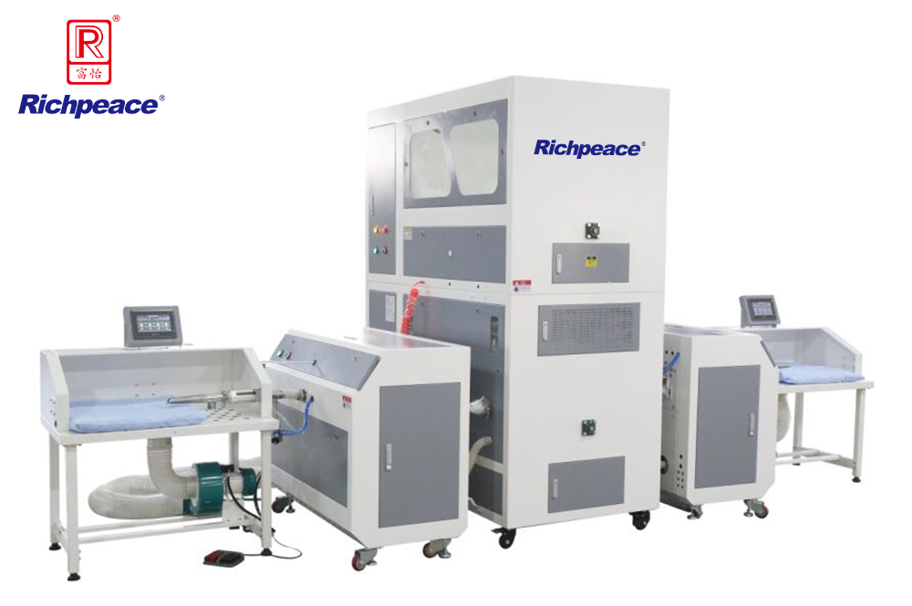 九游体育全自动双头八称绒棉一体机