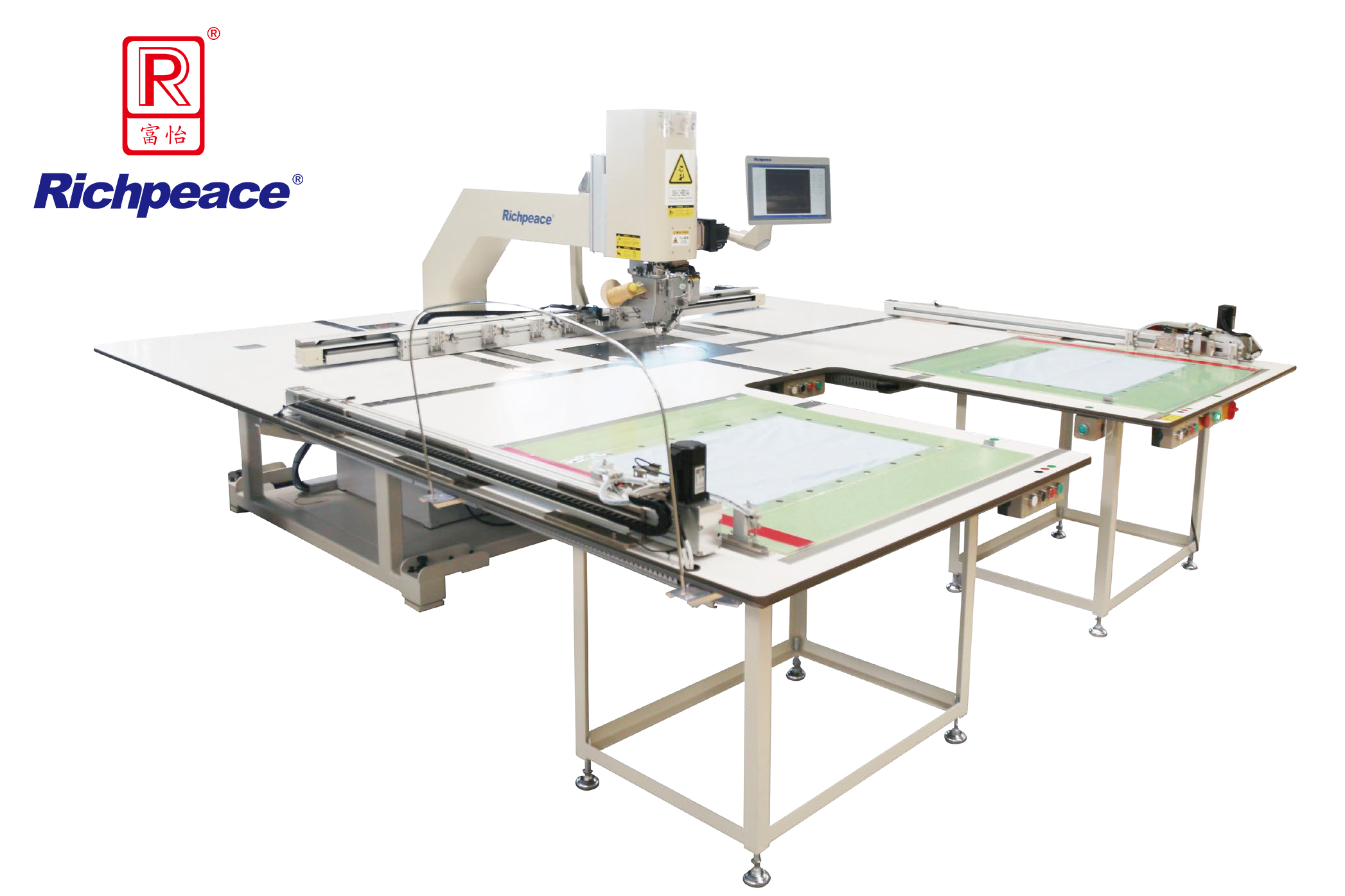 九游体育全自动360°旋转机头单针缝纫机(自动上料)