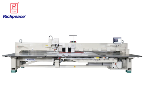九游体育全自动旋转机头冲绣缝一体机(轻型6冲刀＋9色绣花+旋转缝纫)