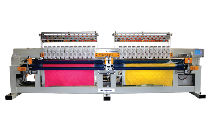 九游体育多色双幅电脑绗绣机