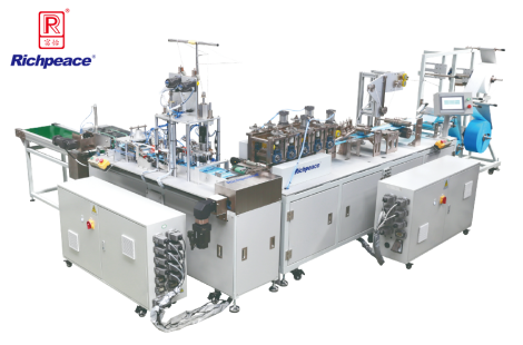 九游体育平面口罩一拖一全自动生产线