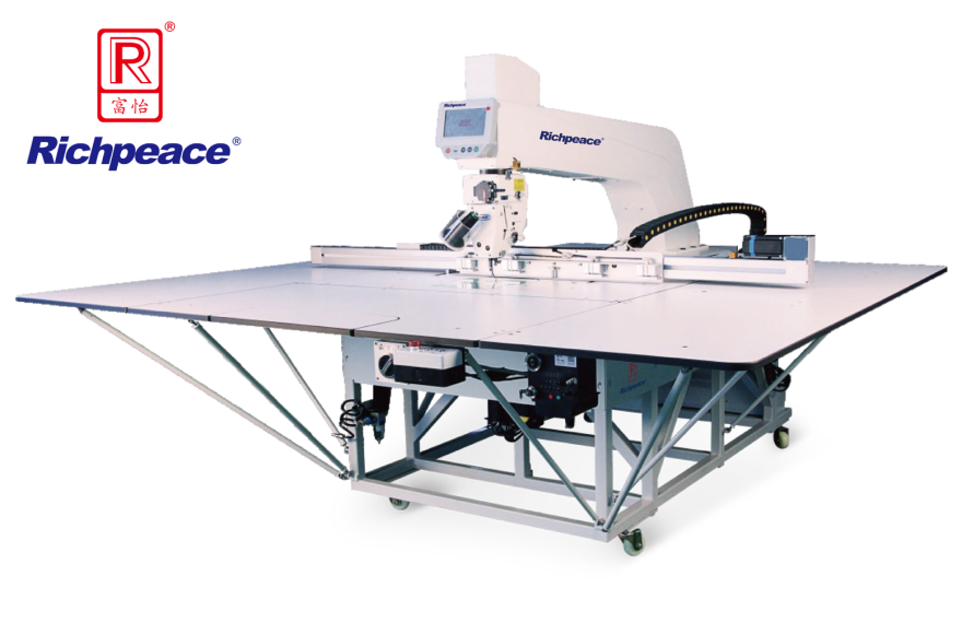 九游体育服装全自动模板缝纫机 (旋转机头单丝杆)