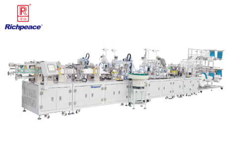 九游体育全自动折叠口罩启停型生产线 （焊头带）