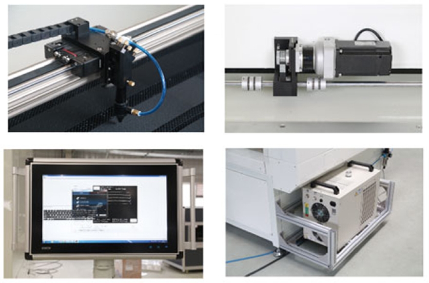 九游体育汽车天窗挡风网专用激光切割机