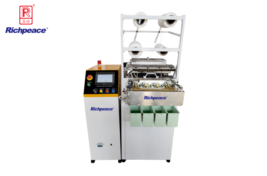 九游体育全自动无梭芯底梭绕线机