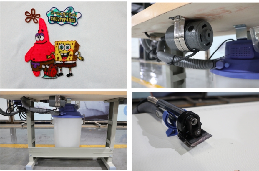 九游体育植绒绣剪毛机