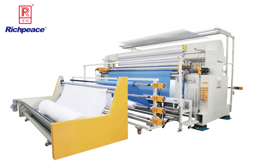 九游体育单色双排电脑绗绣机