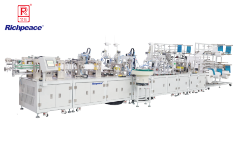 九游体育全自动折叠口罩启停型生产线 （焊耳带)