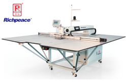 九游体育服装全自动模板缝纫机 (固定式机头双丝杆)