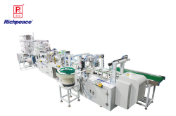 九游体育全自动罩杯口罩生产线 （外鼻夹、呼吸阀、上带卡、加海绵圈）