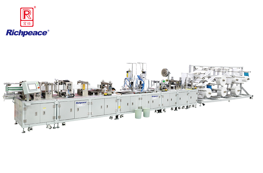 九游体育全自动折叠口罩连续型生产线 （焊耳带）