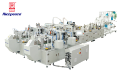 九游体育折叠口罩一拖二全自动生产线（焊头带）