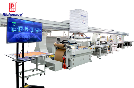 九游体育全自动冲复缝绣生产线