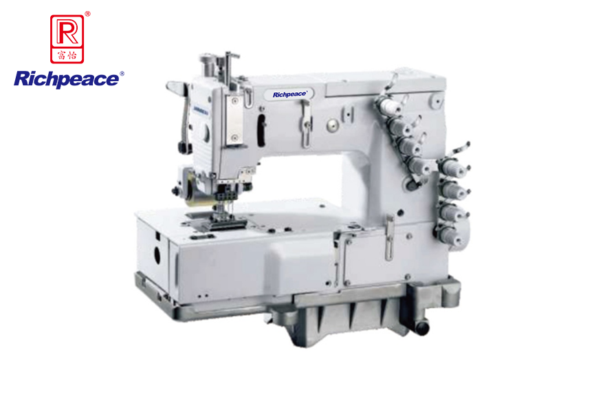 九游体育四针平台型勾针纵向双重环缝链式缝纫机