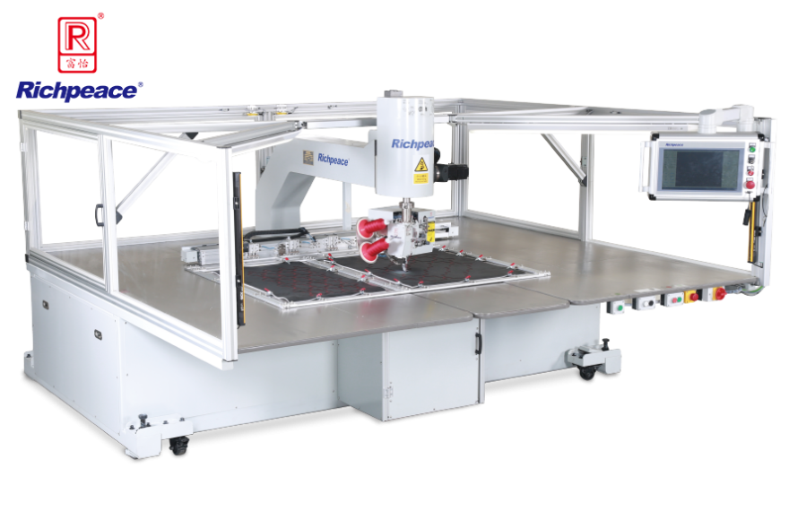 九游体育双针针距可调任意转全自动缝纫机
