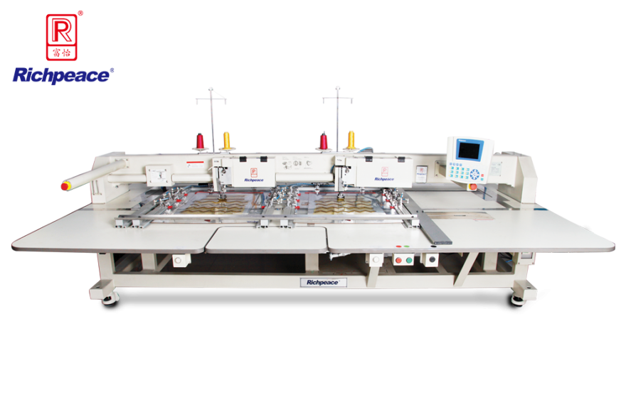 九游体育全自动多头桥式缝纫机（薄料）