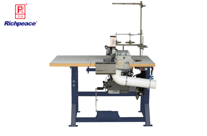 九游体育高速厚料床垫锁边机