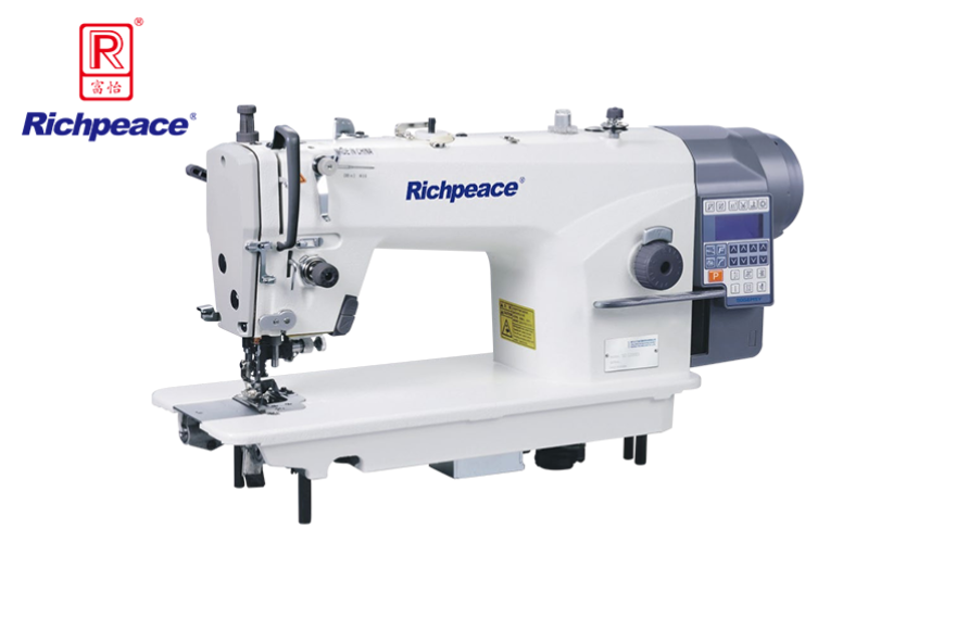 九游体育一体自动剪线带刀平缝机