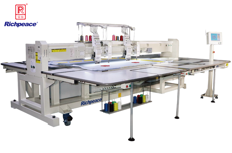 九游体育混合链式（毛巾）绣花机