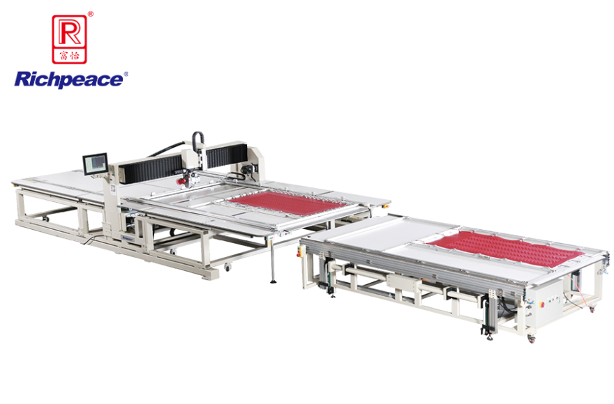 九游体育全自动360°大面积皮革缝纫机