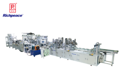 九游体育全自动罩杯口罩生产线 (预成型 钉头带 自动上海绵条)