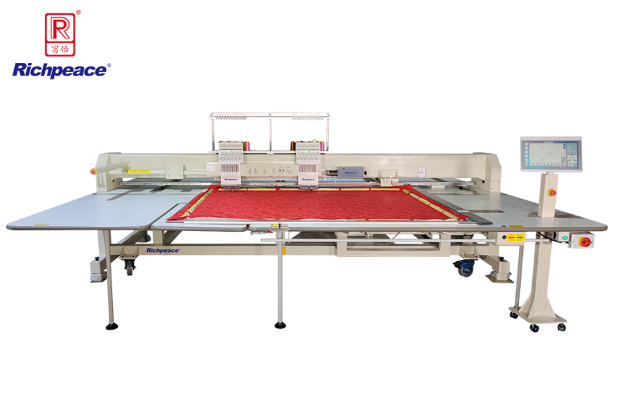 九游体育大幅面电脑绣花机