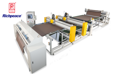 九游体育全自动毛毯专用绗缝机