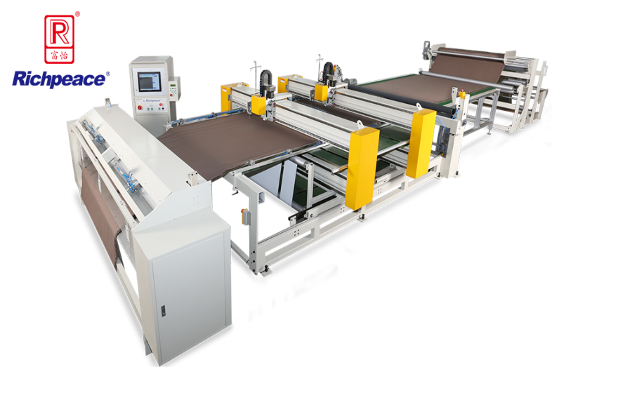 九游体育全自动毛毯专用绗缝机