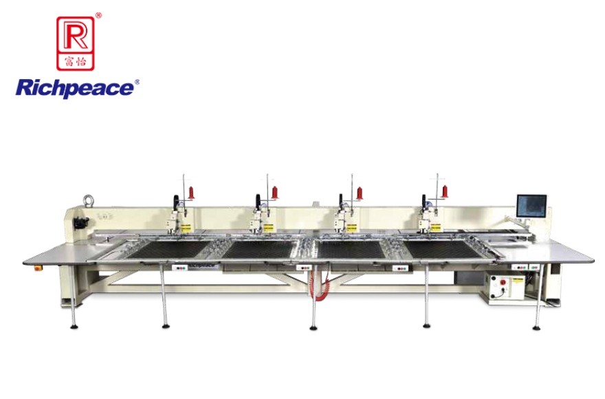九游体育全自动四头缝纫机-皮革专用