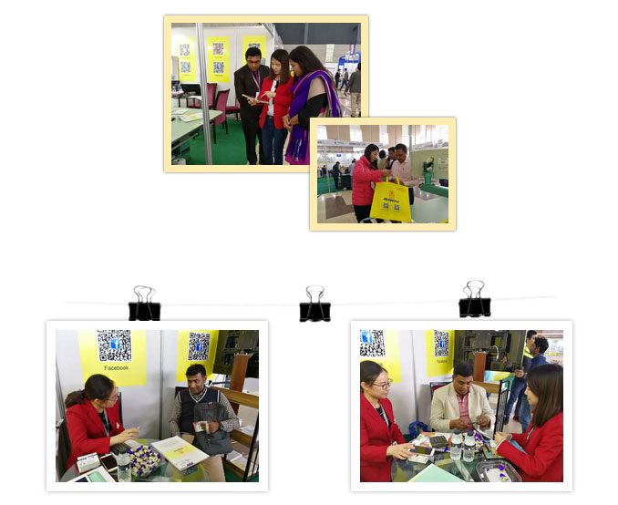 为客户介绍绣花机产品 为客户介绍绣花机产品