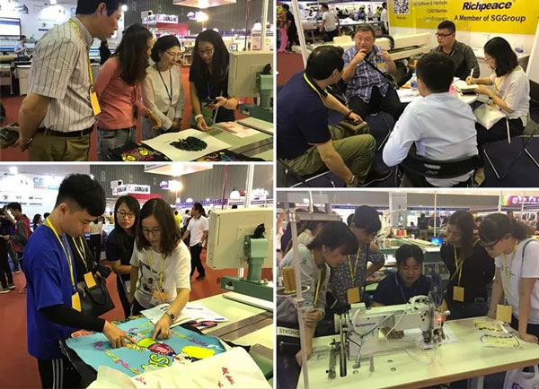 向客户介绍展机 向客户介绍展机