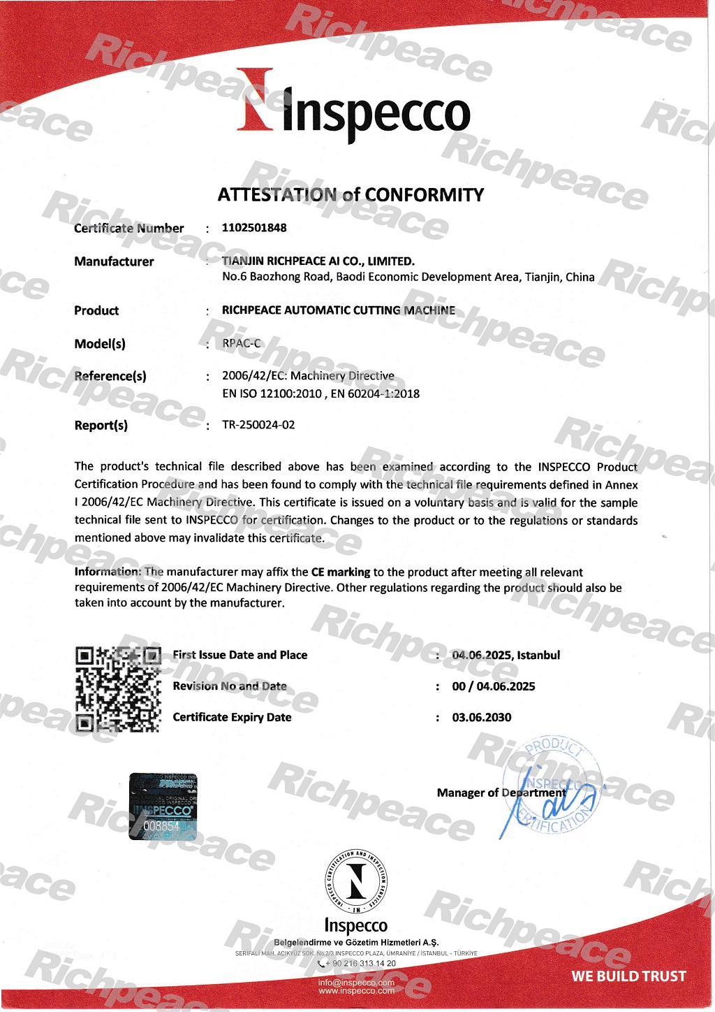 RPAC九游体育电脑裁剪设备