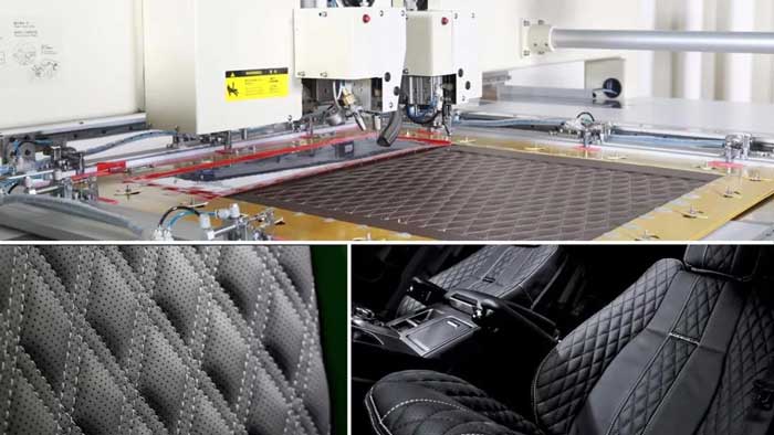 九游体育冲缝一体机沙发坐椅皮革应用